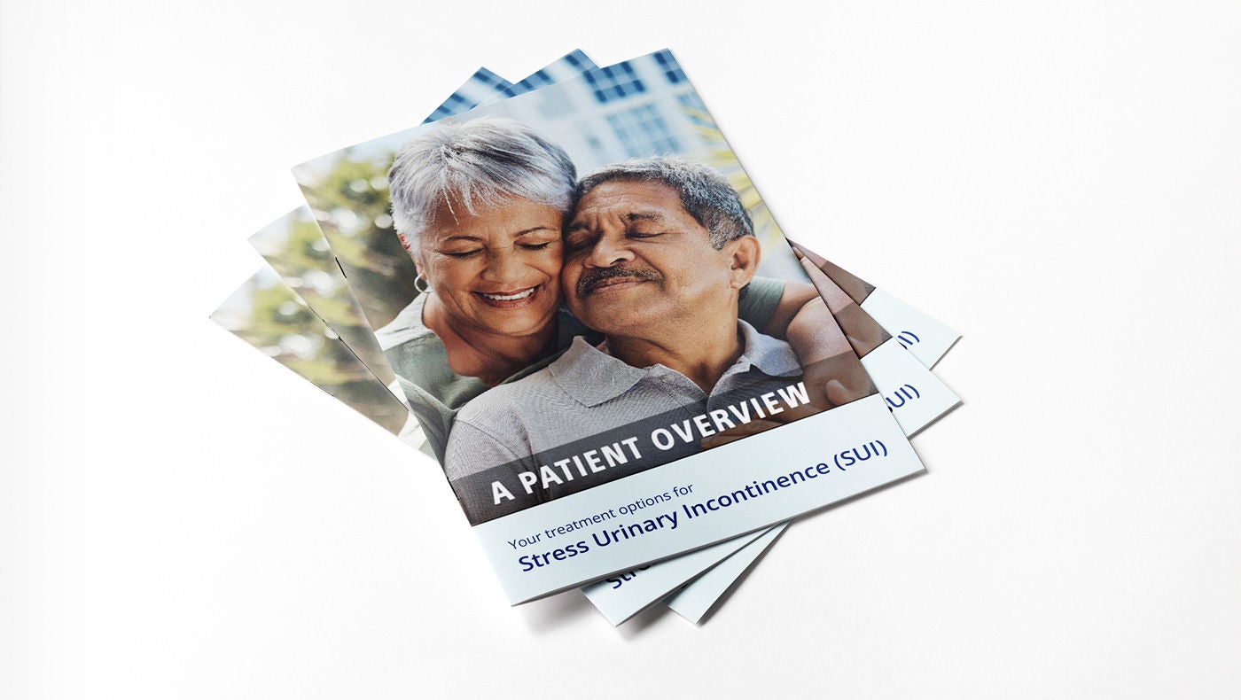 Patientenbroschüren über Belastungs- und Harninkontinenz