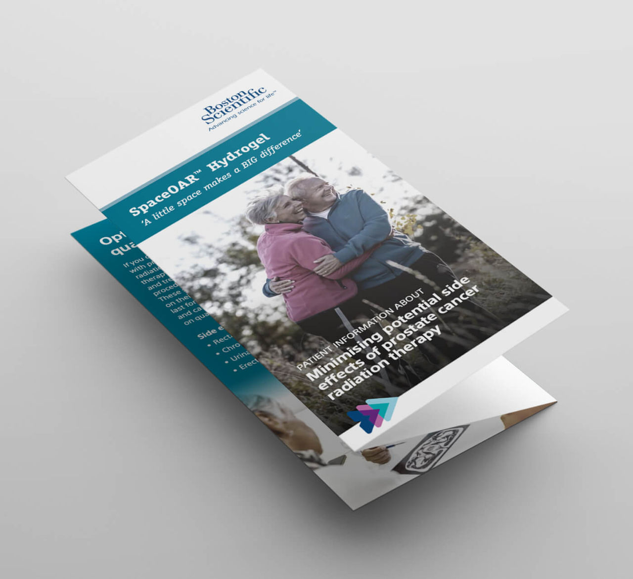 Broschüre über SpaceOAR Hydrogel mit Patienteninformation