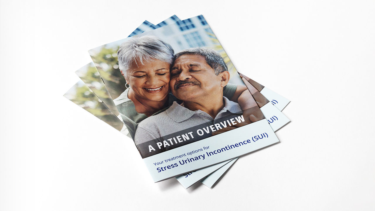Patientenbroschüren über Belastungs- und Harninkontinenz